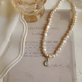 Silver electroplated geometric pendant on an adjustable vintage necklace chain