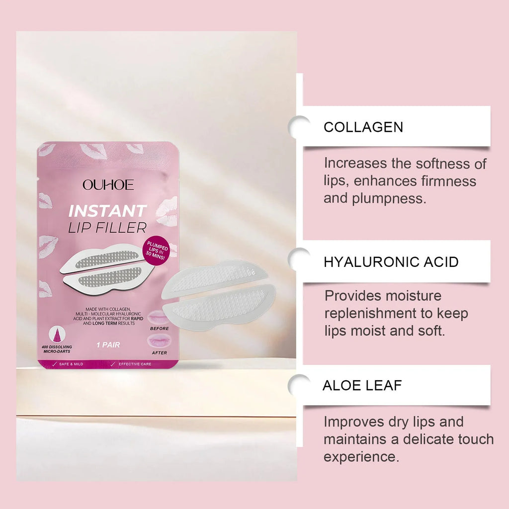 Silicone lip nursing adhesive bandage measuring 8cm by 12cm for dry cracked lip treatment