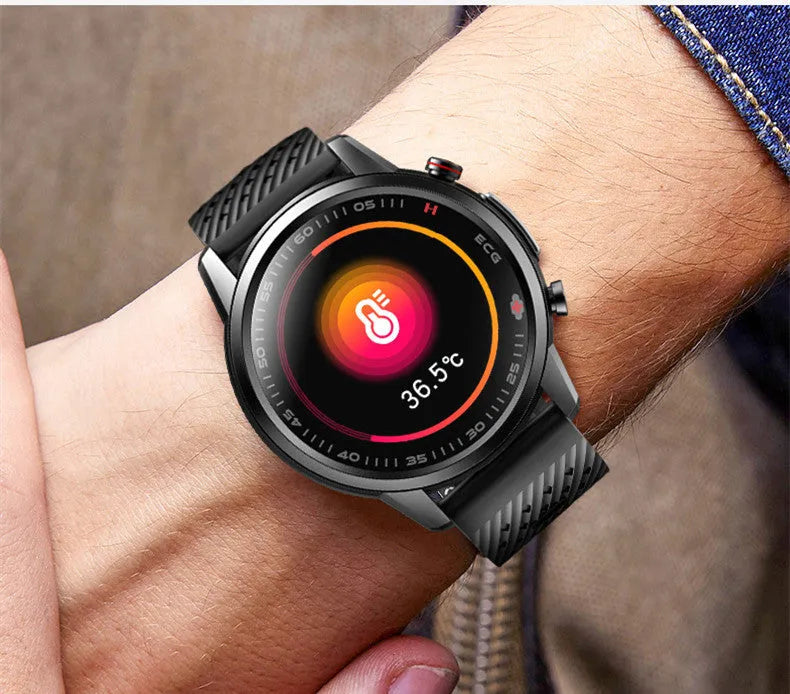 F800 sports smart watch with 1.3 inch touchscreen, TPU wristband, black or silver grey