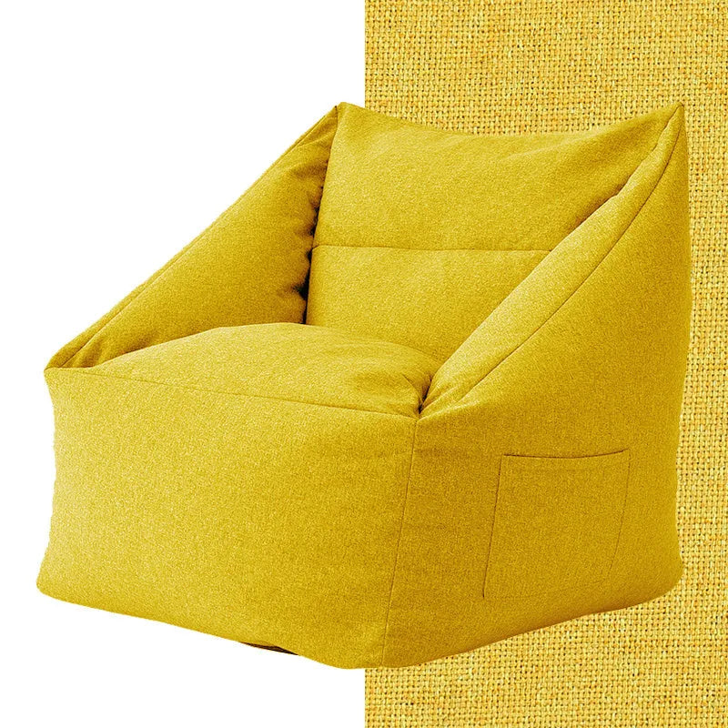 Fabric bedroom lazy sofa leisure chair in mint green with compact 66x66x70cm dimensions