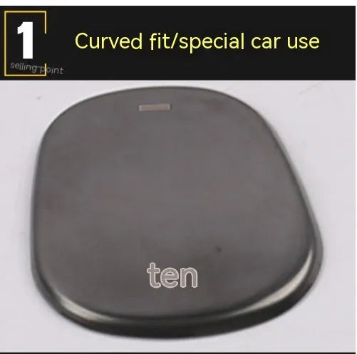 88mm stainless steel gear controller cover for Chevrolet Cruze centre console in three metallic finishes