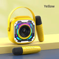 Portable wireless Bluetooth karaoke speaker with microphone in V11 colours