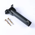 Steel wall-mounted rack with 25 tubes for storing barbell rods or poles