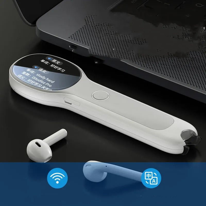 Basic edition reading pen for English learning with translation function in white colour