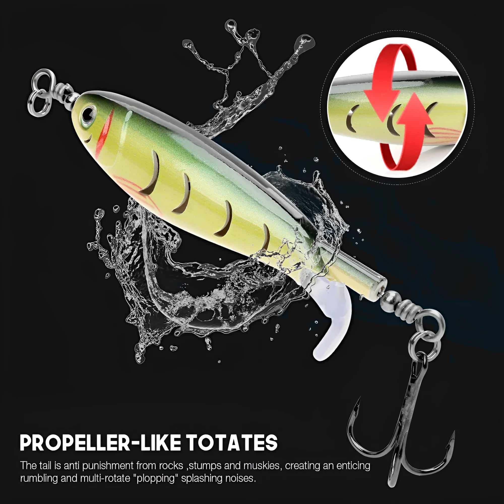 7.5cm road fishing bait lure with soft plastic construction showing colour pattern options