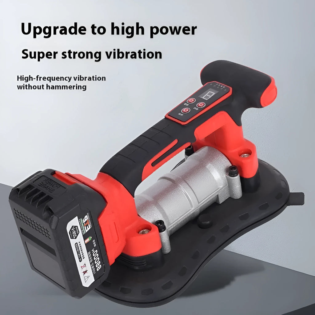 21V automatic tile laying machine with adjustment unit for tiles from 30cm to 200cm, includes batteries and charger