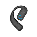 B01 Bluetooth headset ear hook bone conduction sports earphone in black with PC ABS body