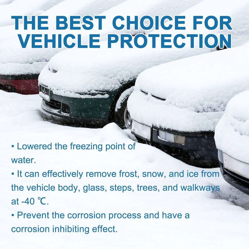 Car glass deicing defrost tablets 20 piece pack for winter windscreen ice removal