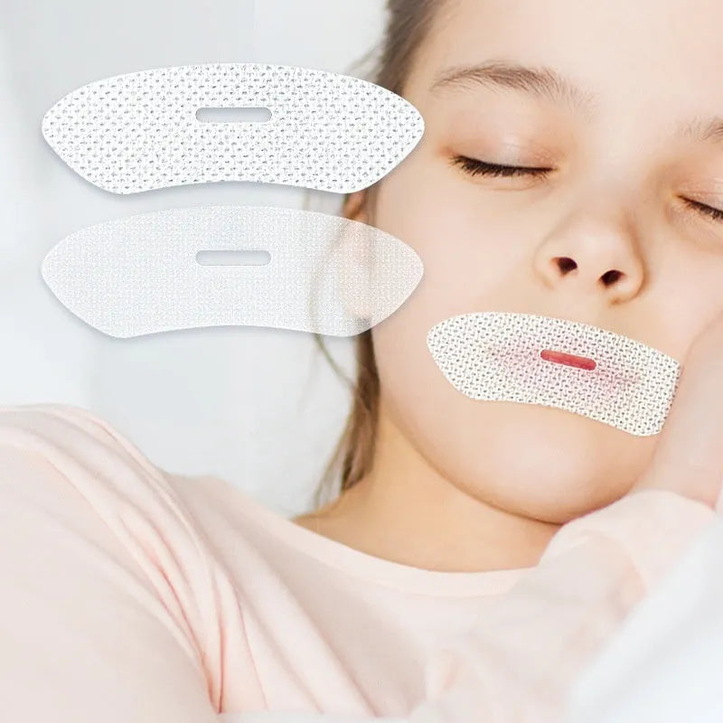 Bag of anti-snoring breathing patches with 30 stickers for adults and children