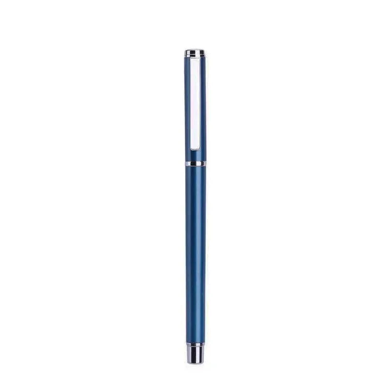 1201 metal gel pen with 0.5mm black refill showing 140mm metal body