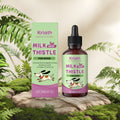 60ml bottle of dog milk thistle and turmeric extract liquid nutrient solution
