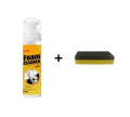 30ml multi-purpose foam cleaner canister, 112*35mm, for car ceiling seat and upholstery cleaning