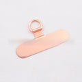 304 stainless steel phone clip charging port fixing gasket in silver on a phone