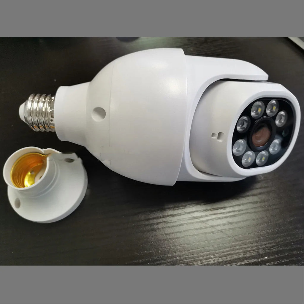 White 1080P wireless PTZ security camera with ABS housing for indoor use