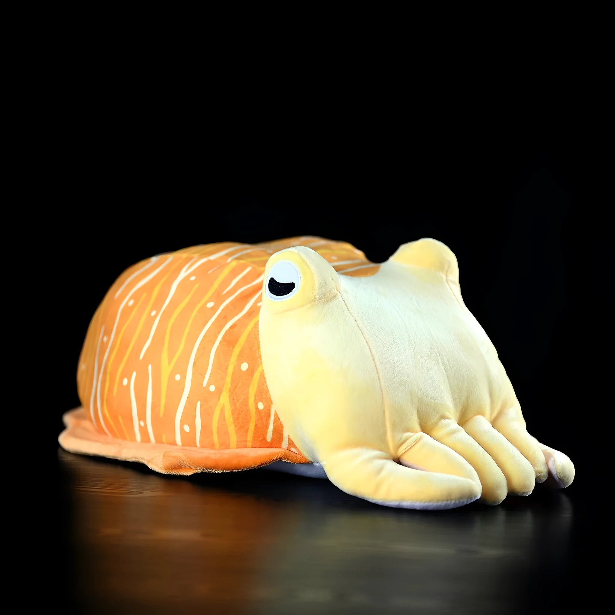 Cute ink fish pillow doll soft velvet plush toy 42cm height from tentacle to tail