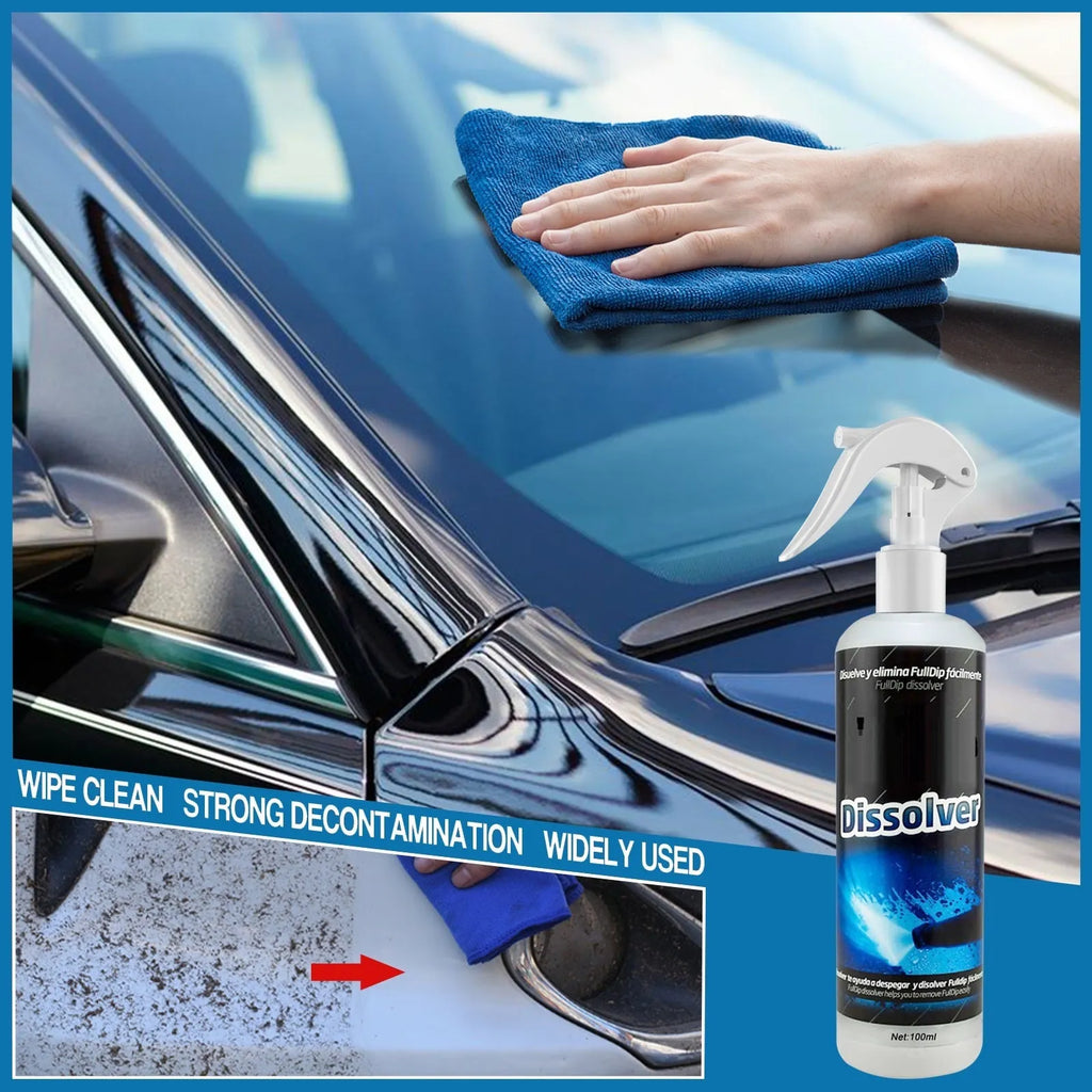 100ml car foam cleaning agent bottle for interior upholstery and exterior paint maintenance