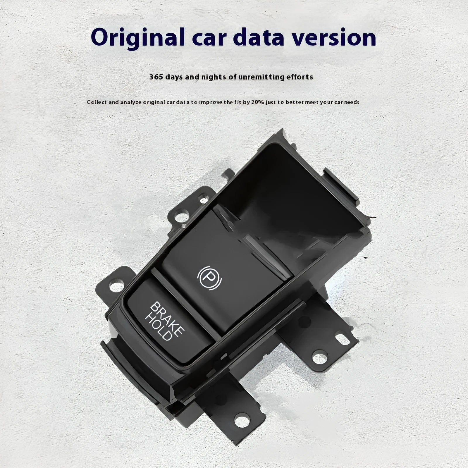 Honda XRV handbrake parking brake switch 35355-T7A-J01 black ABS PC
