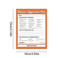 Musical notes decorative paper card HB-03 in 13x10 cm size with colour printing