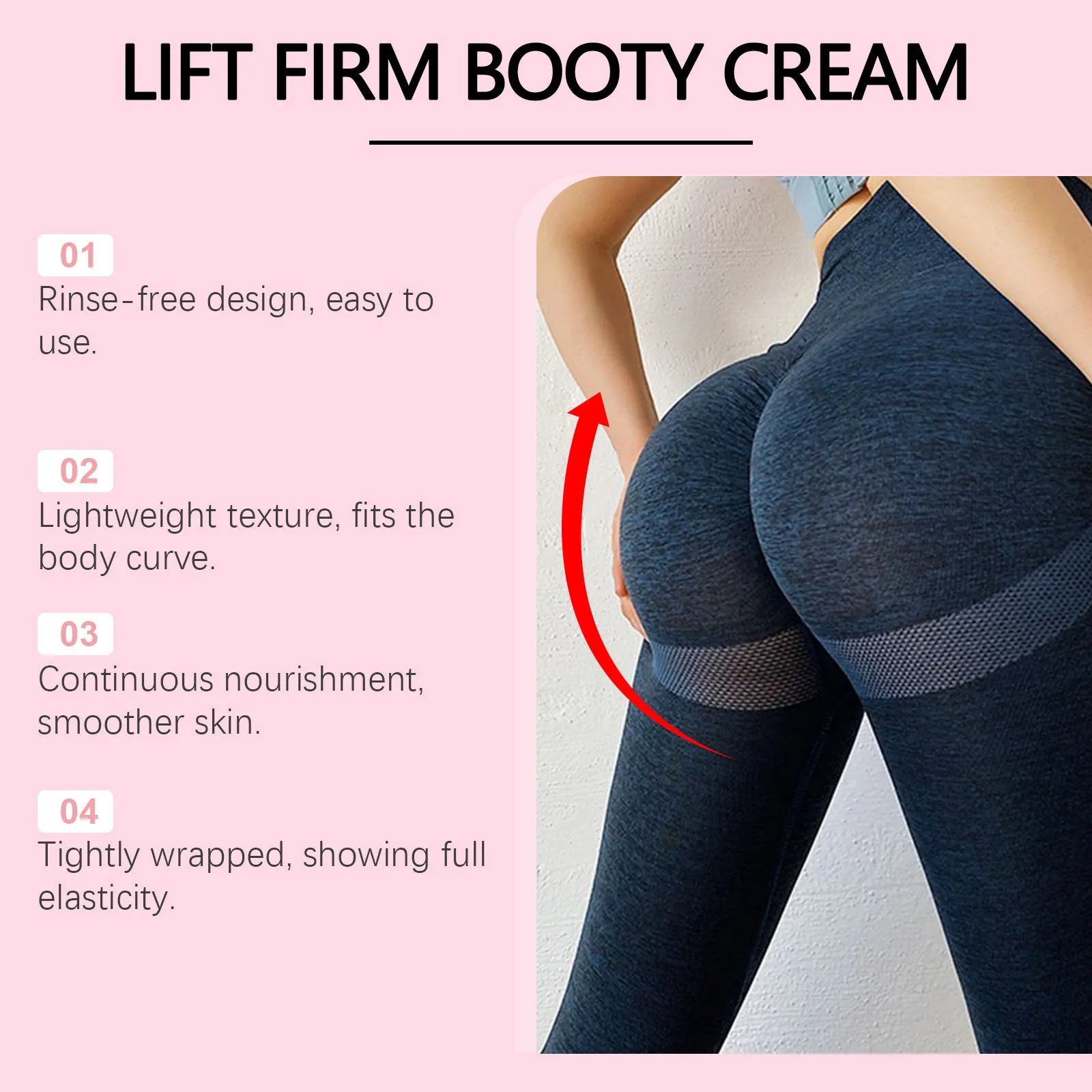 Plump Hip Skin Lines Moisturising Neck Cream 100g container with hyaluronic acid and vitamin E