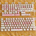 Meow Meow Team Height mechanical keyboard key cap set with 141 pieces and five-sided sublimation printing