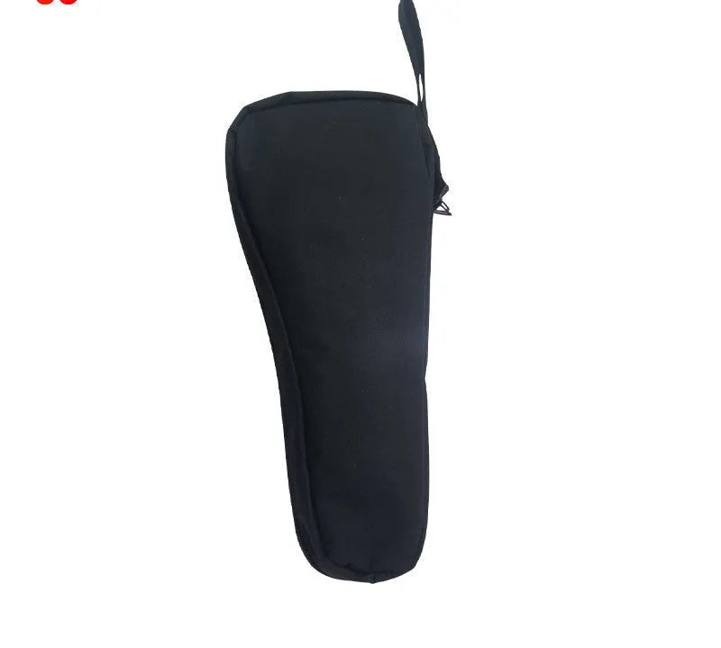 Black cloth storage bag for mobile phone stabilizer accessories.