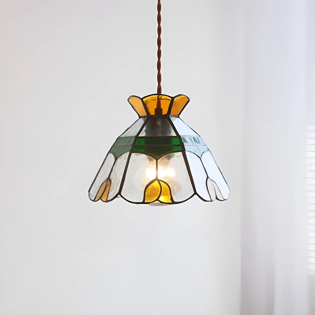 Handmade glass chandelier bedside lamp, MD-0365, ABS hardware chassis, 111V-240V, no bulb included.