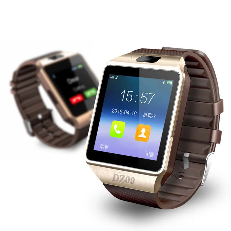 Smart watch with Bluetooth call function showing 1.44-inch touch screen and adjustable wrist strap