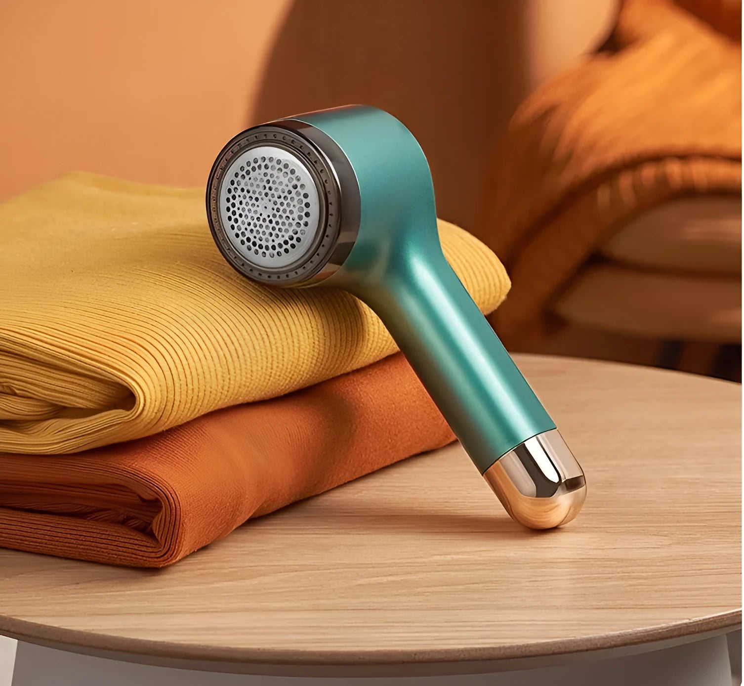 USB charging hair ball trimmer for fabric pilling removal in multiple colour options